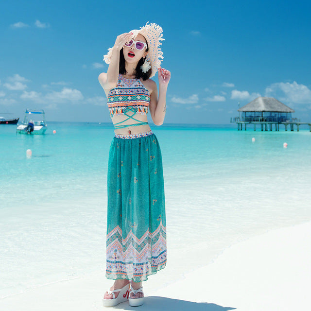 Couple matching swimwear set