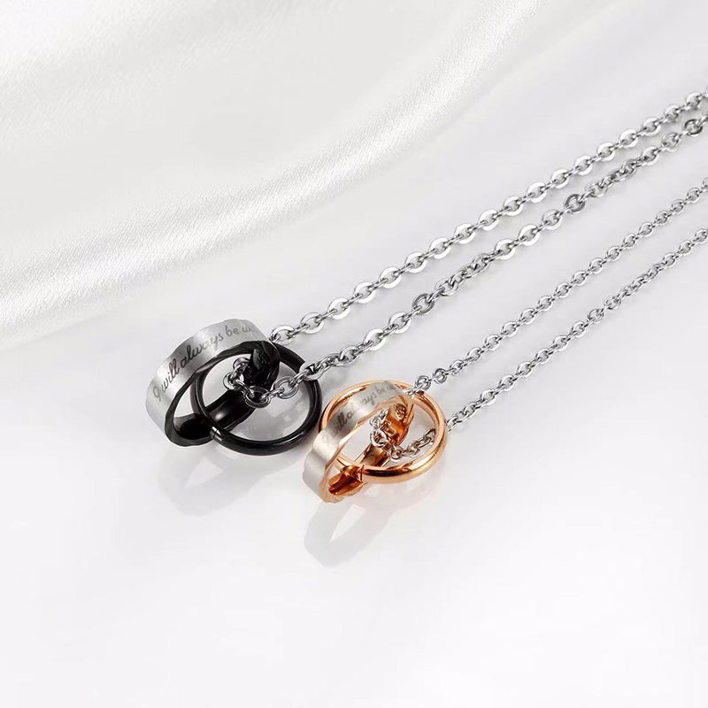 Always be with you Promise Necklace