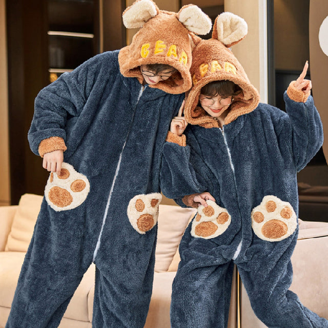 Bear couple kigurumi