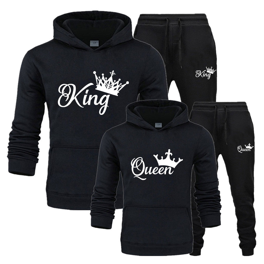 Couples matching tracksuit king set