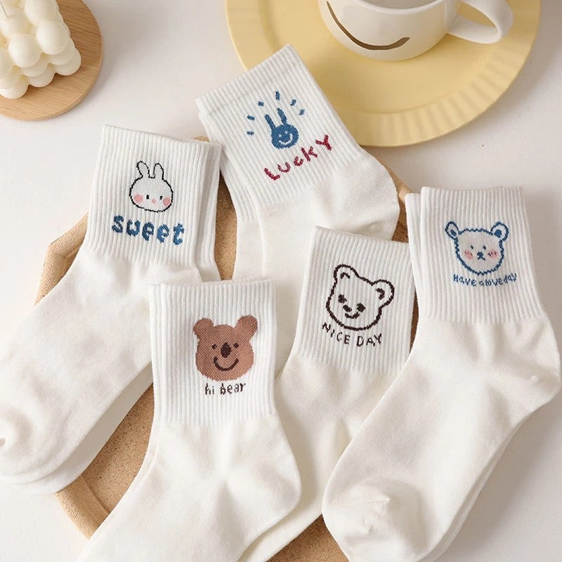 Cute kawaii socks for couples