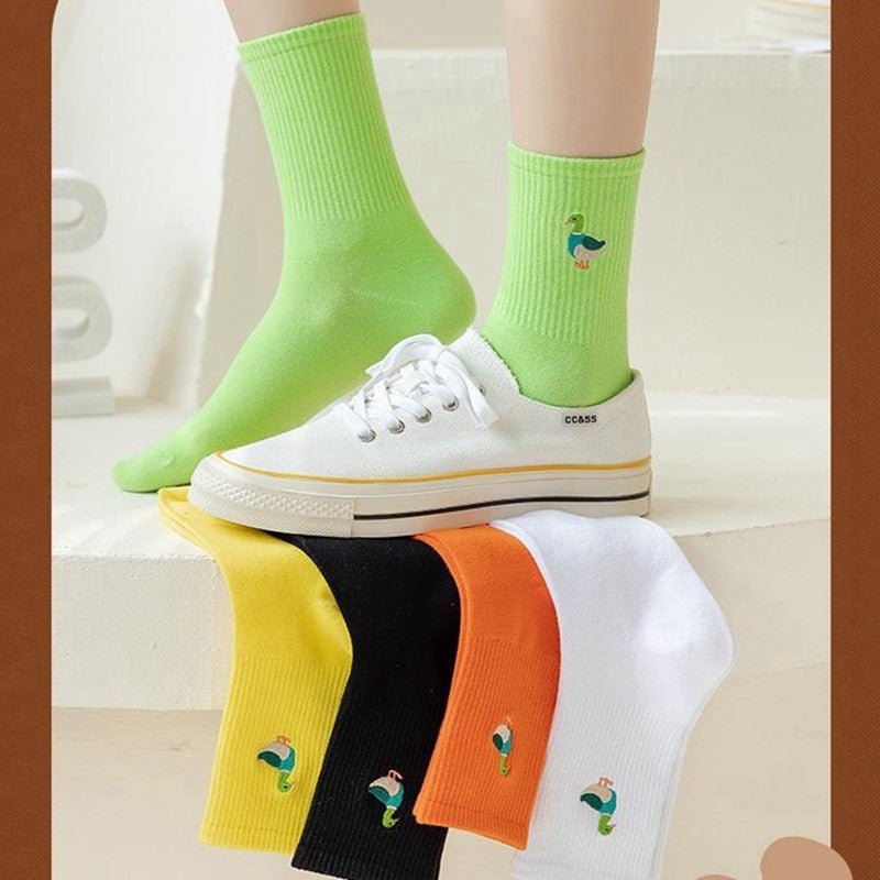 Duck couple socks