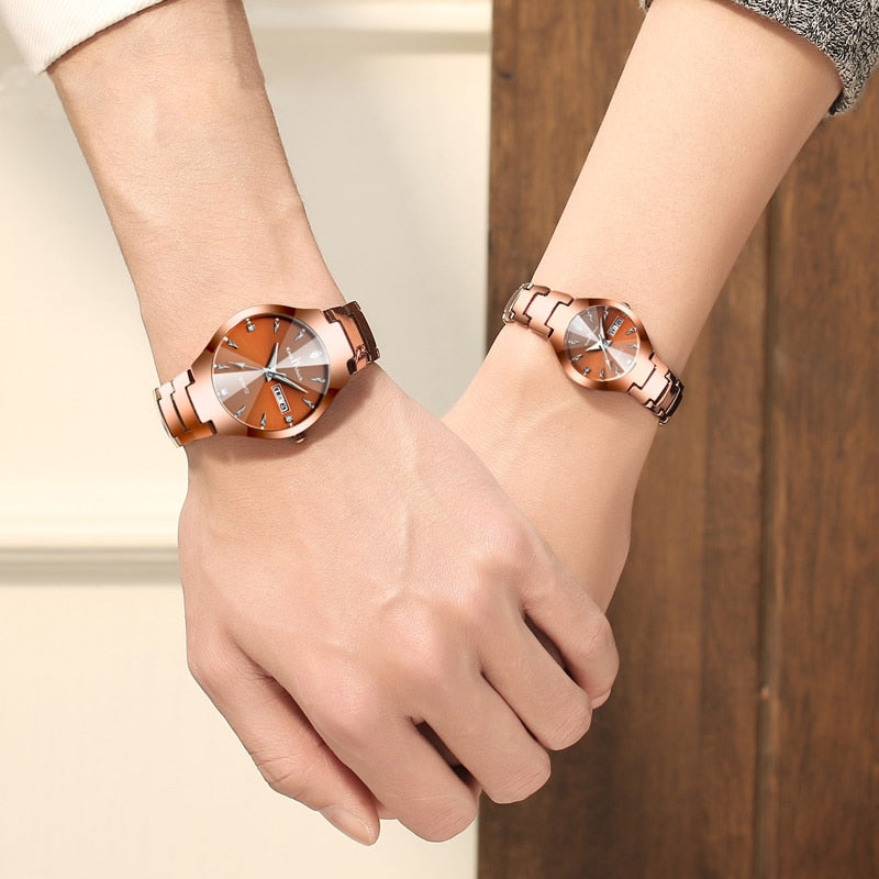 Mens and womens matching watches