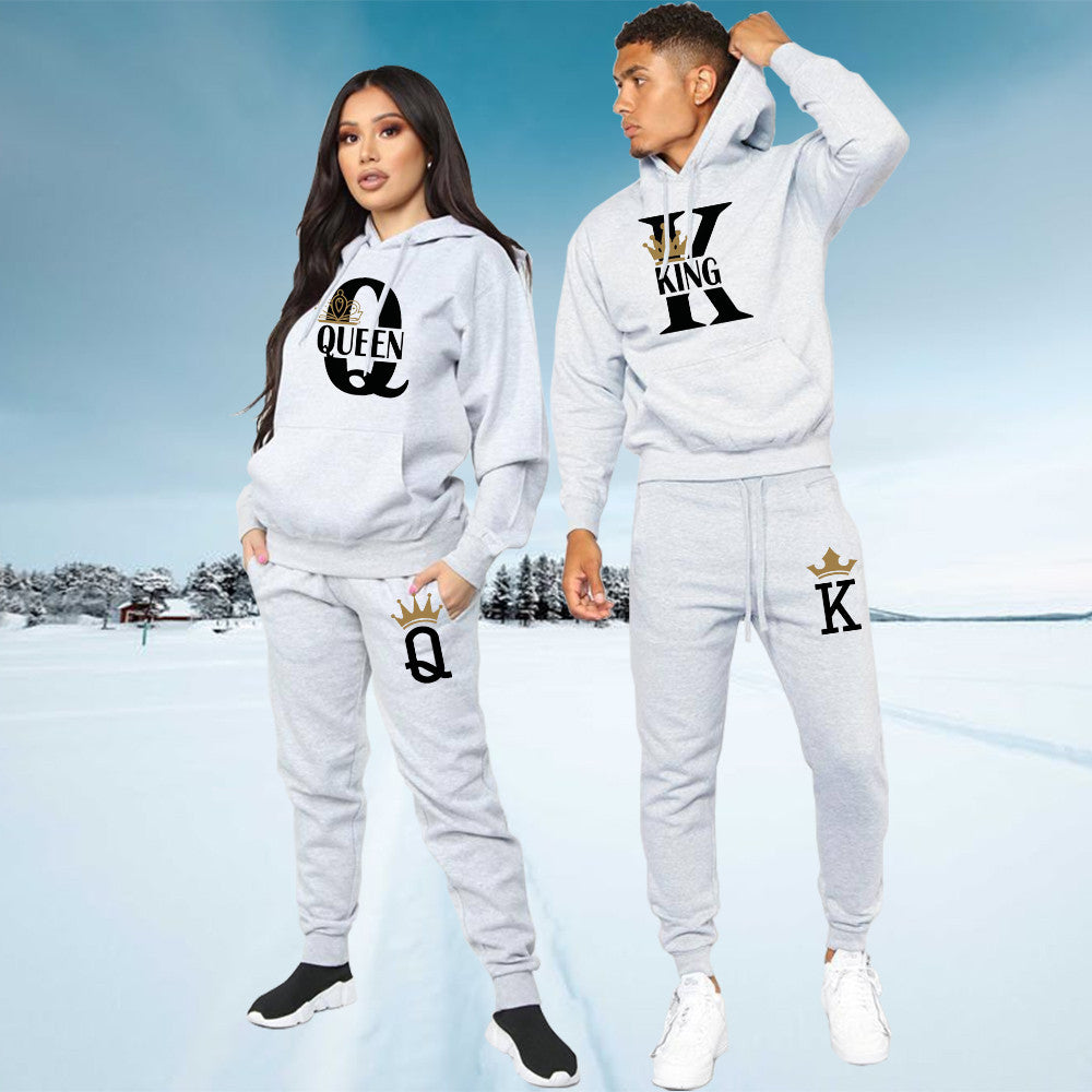 King matching jogging suits for couples