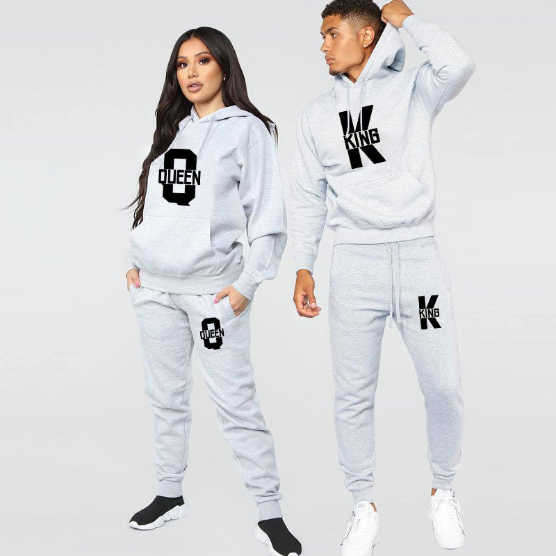 Matching tracksuit set for couples