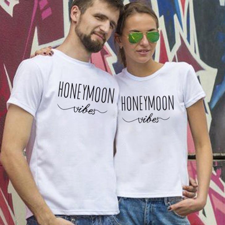 Honeymoon couple shirts