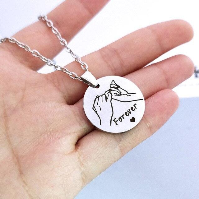 Custom promise necklace