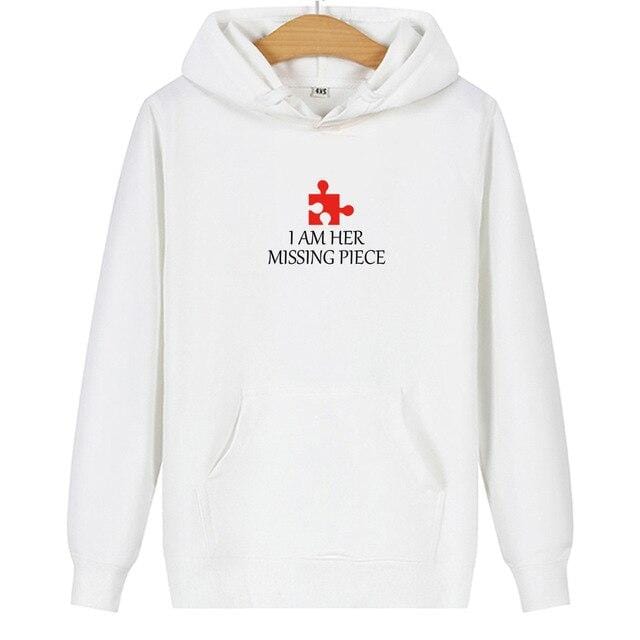 Couple hoodies Missing piece