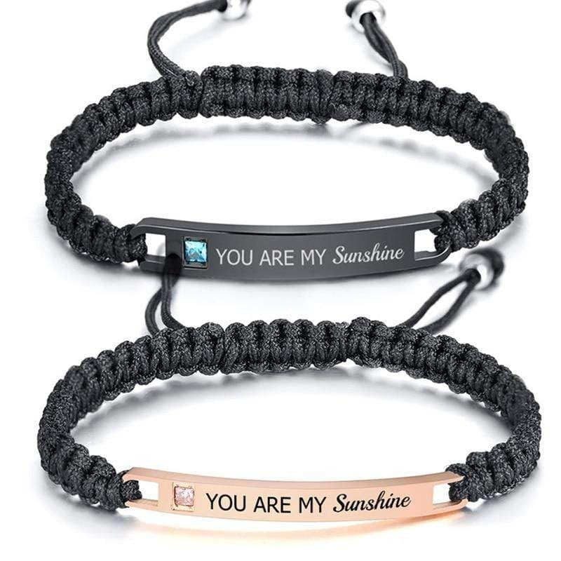 You are my sunshine bracelet