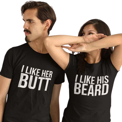 Funny husband and wife shirts