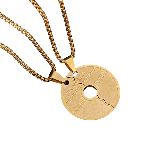 Couple Fitness Necklaces