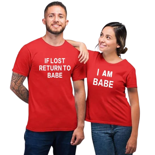 If lost return to babe shirt